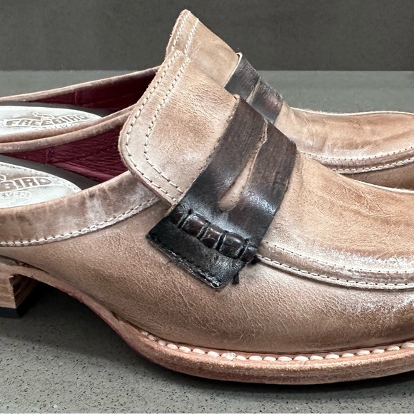 Freebird Women’s Brown Leather Loafers - Picture 6 of 8